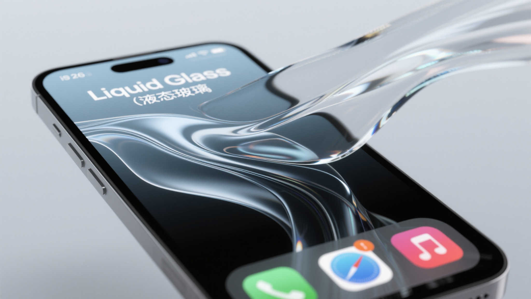 苹果iOS 26引入液态玻璃新视觉效果 引发用户热议两极分化 苹果iOS 26引入液态玻璃新视觉效果 引发用户热议两极分化